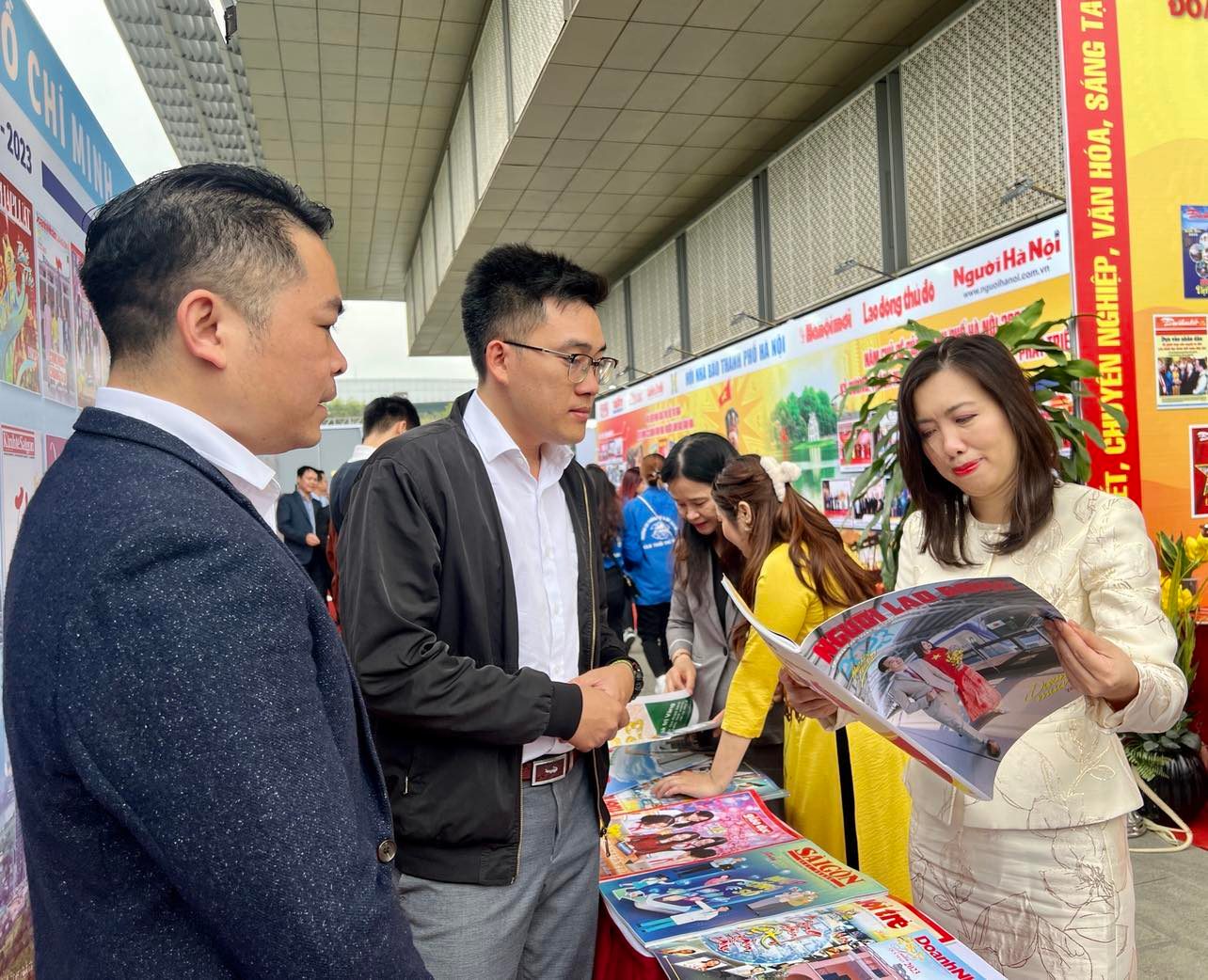 Khai mạc Hội Báo toàn quốc 2023: Ngày hội lớn của giới báo chí và công chúng báo chí - Ảnh 8.