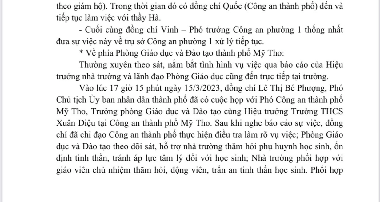 Tạm giữ thầy giáo nhắn tin “gạ tình” nữ sinh lớp 8