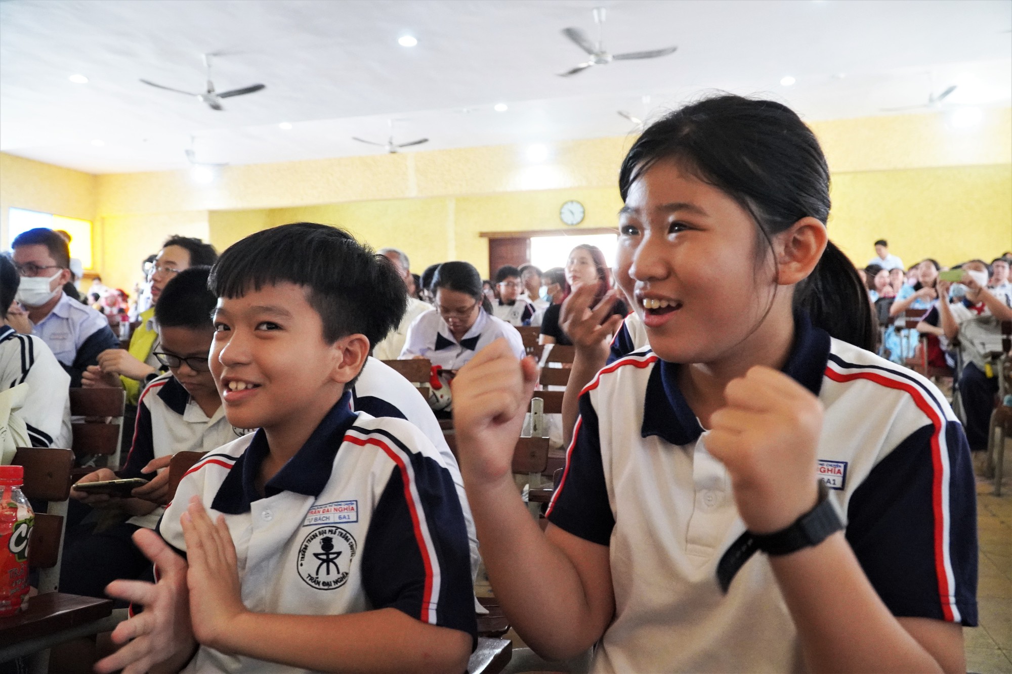 Buổi học tiếng Anh thú vị tại trường THPT chuyên Trần Đại Nghĩa - Ảnh 11.
