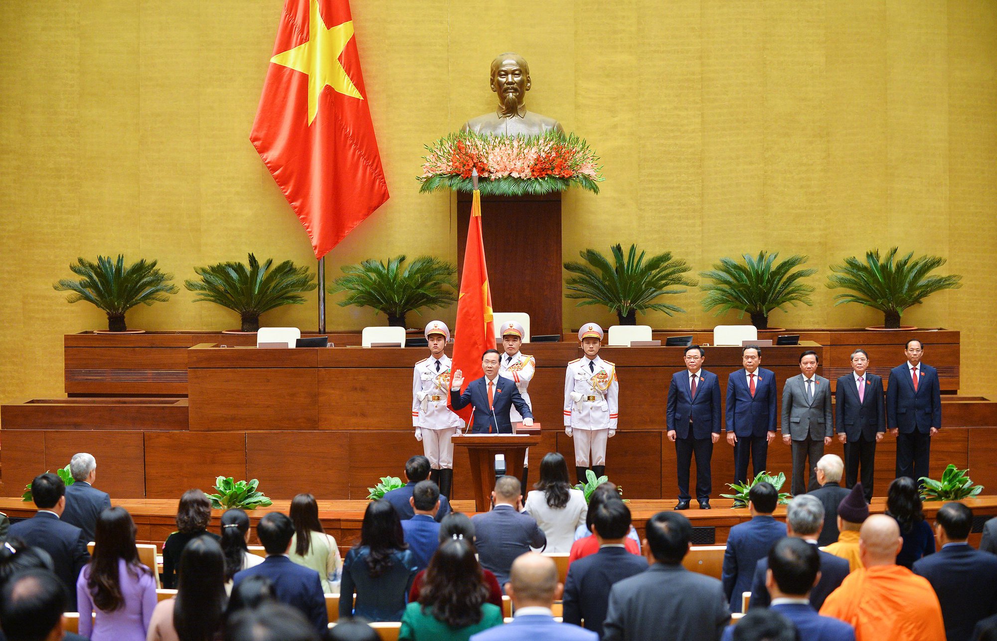 Phát biểu nhậm chức của Chủ tịch nước Võ Văn Thưởng - Ảnh 1.