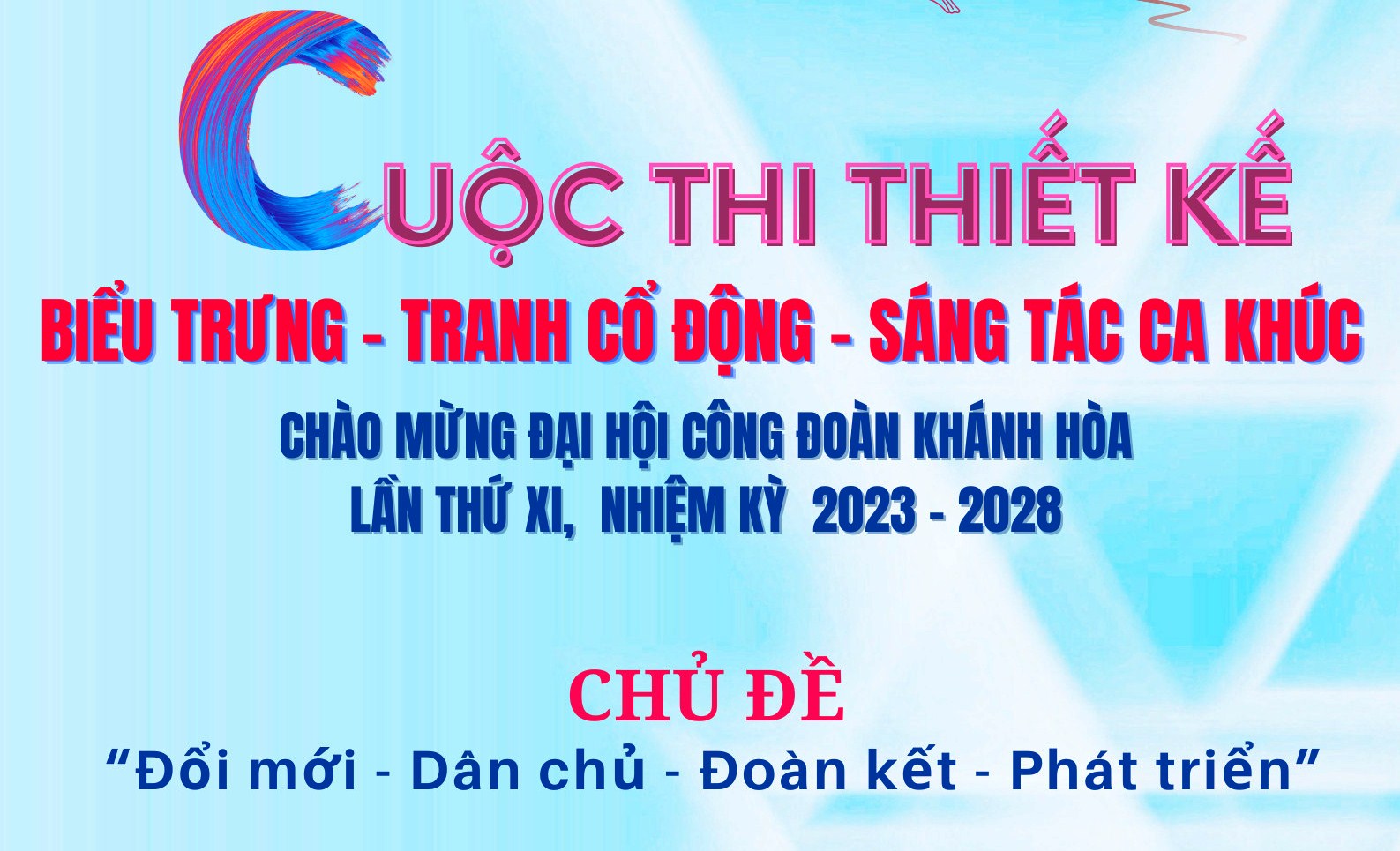 Phát động cuộc thi sáng tác chào mừng Đại hội Công đoàn Khánh Hòa