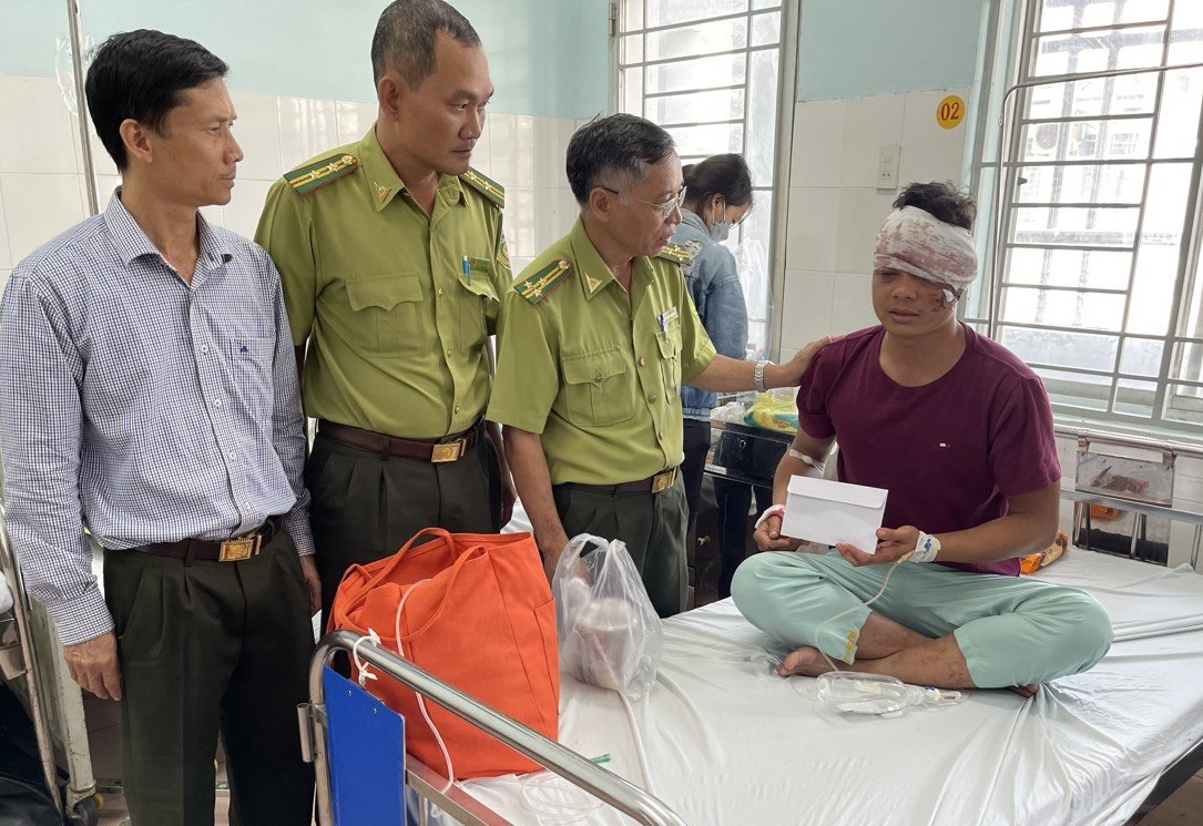 3 kiểm lâm ở Đồng Nai bị chém trọng thương