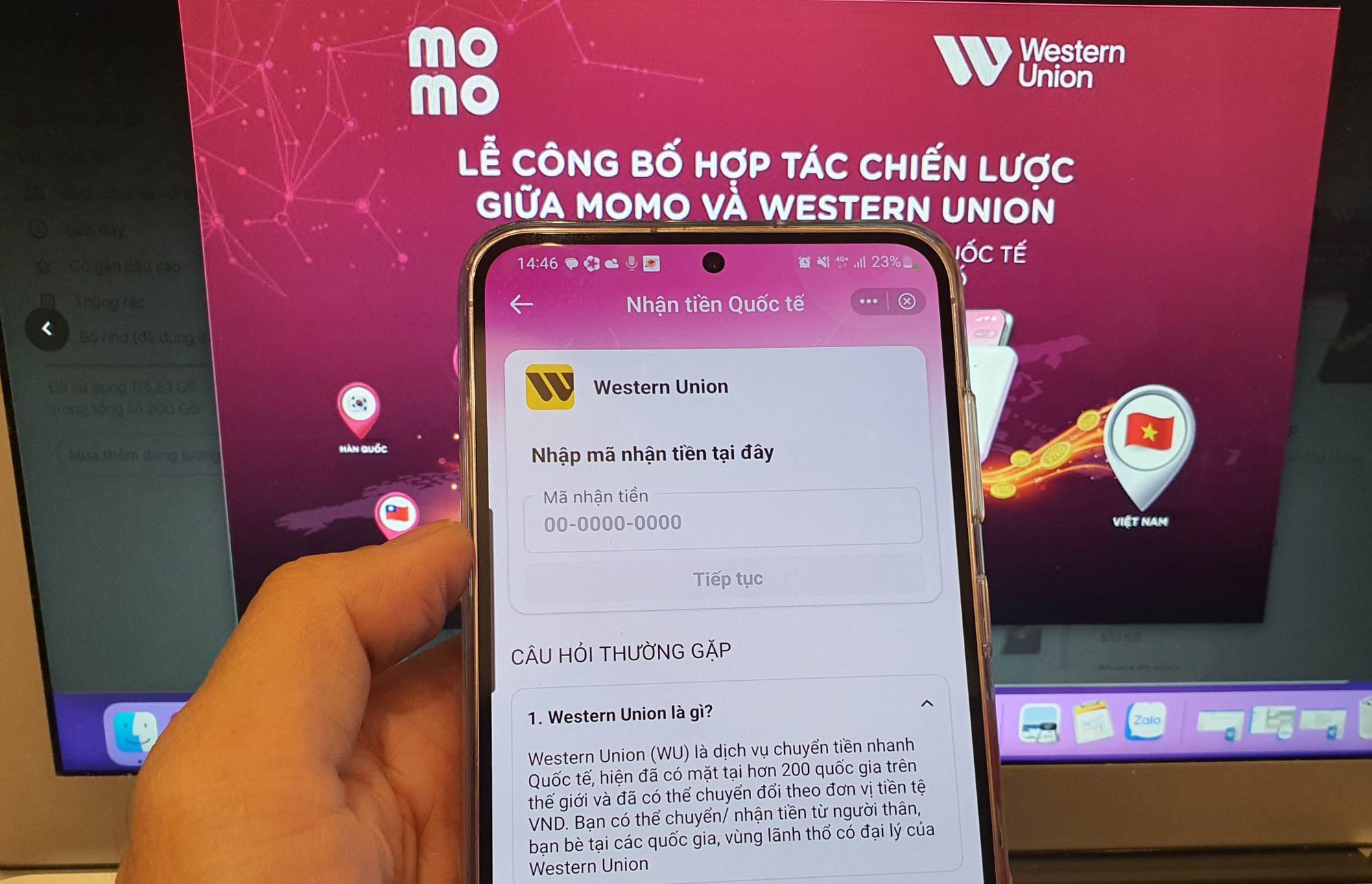Có thể gửi kiều hối từ 10, 20 USD về Việt Nam qua MoMo
