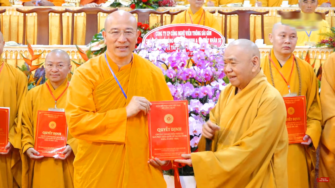Đại đức Thích Trúc Thái Minh làm Phó trưởng ban Phật giáo Quốc tế Trung ương