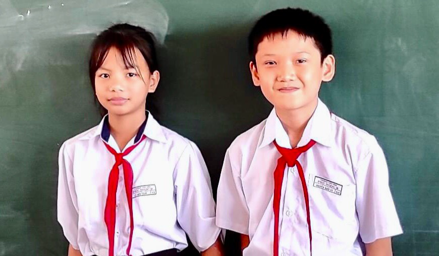 Hành động đẹp của 2 học sinh ở Đồng Nai