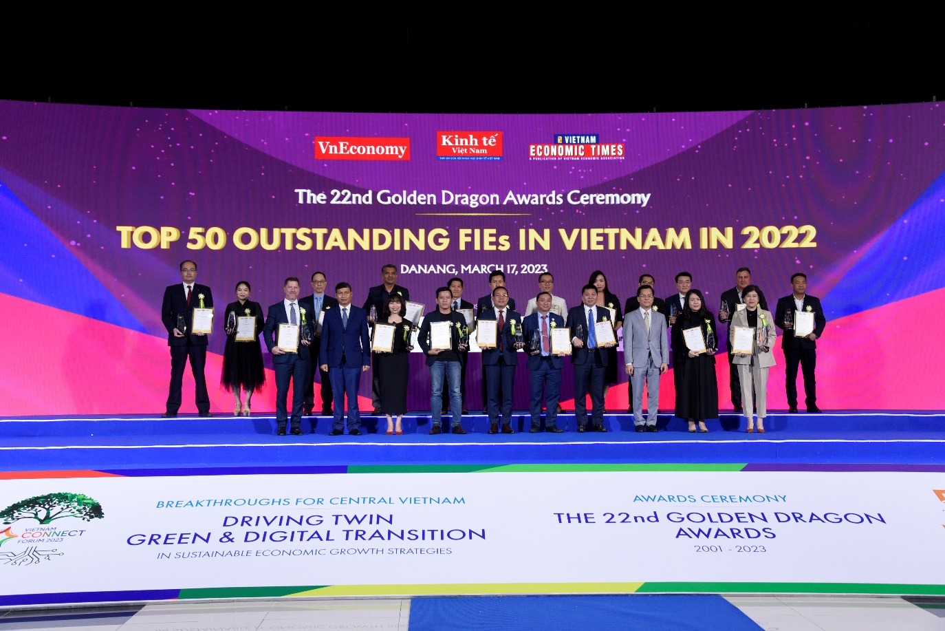 Hành trình của AB INBEV được vinh danh tại Giải Rồng Vàng