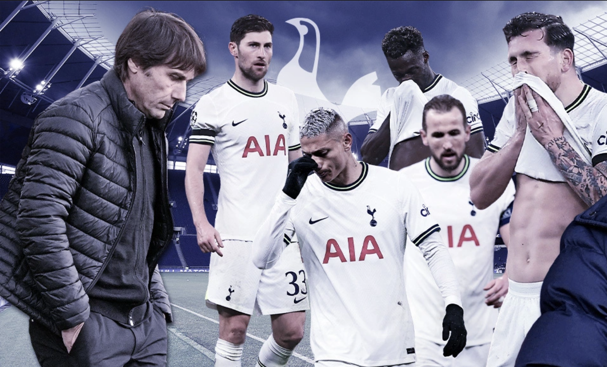 HLV Antonio Conte bỏ về Ý, Tottenham chìm sâu trong khủng hoảng