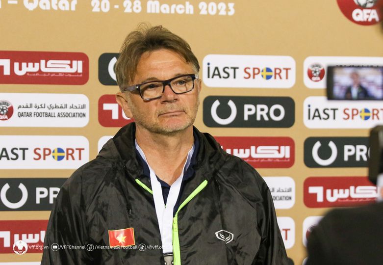 U23 Việt Nam thua đậm trận ra quân Doha Cup 2023 - Ảnh 8.