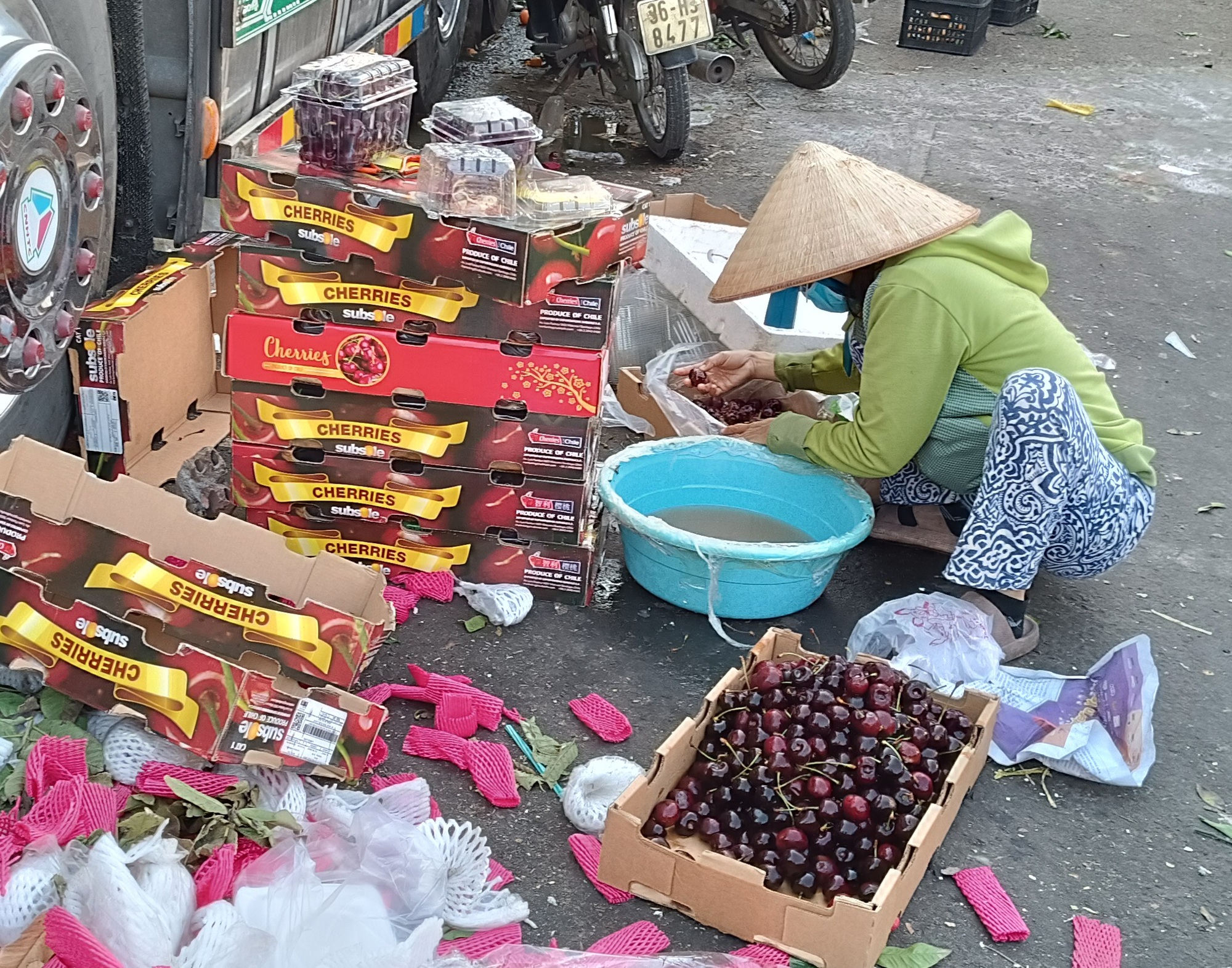 Sự thật về cherry siêu rẻ “bao ngon”