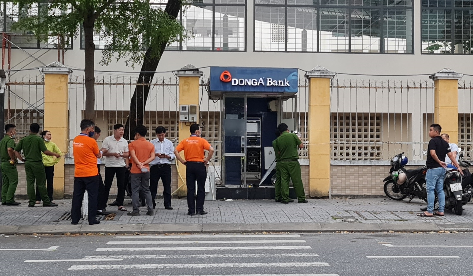 Đã bắt được nghi phạm đập trụ ATM, trộm két tiền tại Đà Nẵng