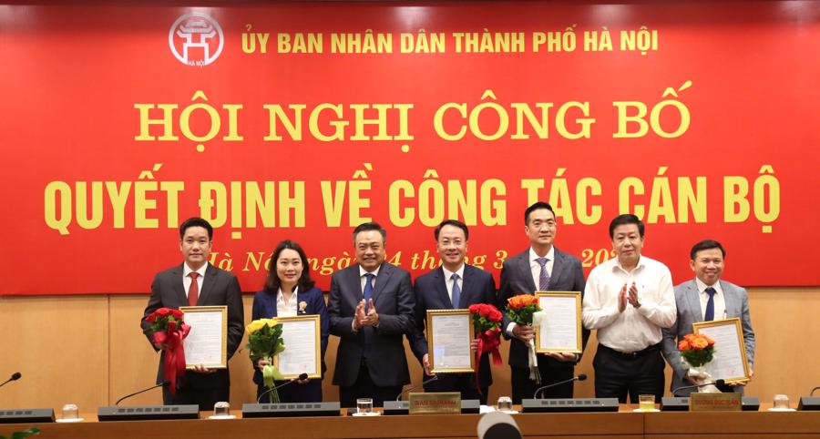Hà Nội có thêm 3 tân Giám đốc Sở