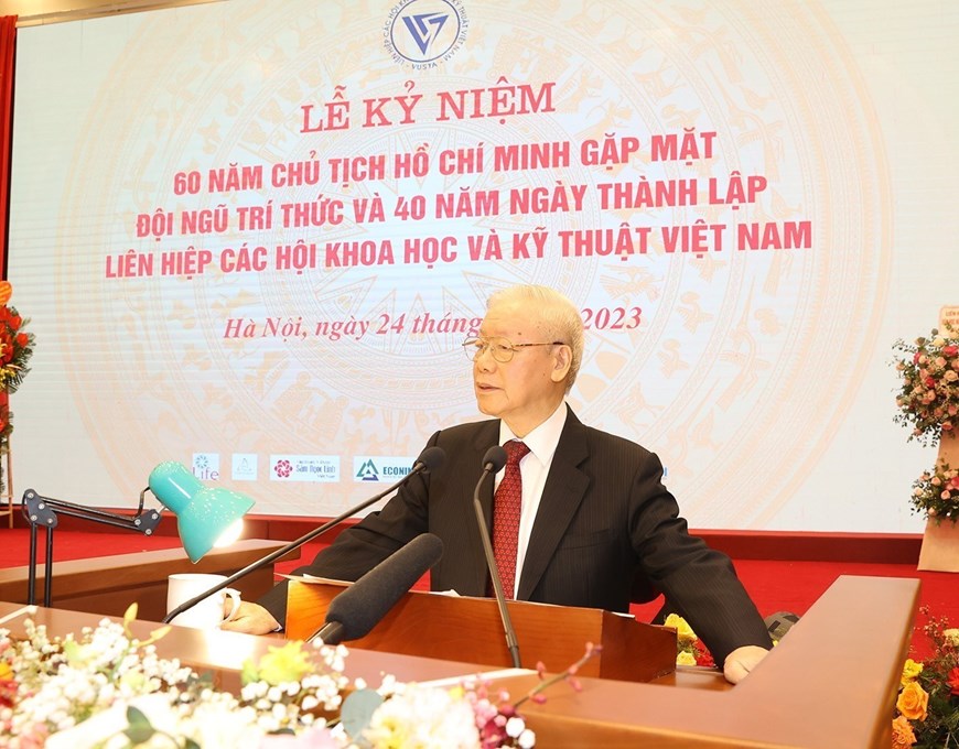 Tổng Bí thư: Trí thức tiếp tục làm tốt nhiệm vụ tư vấn, phản biện