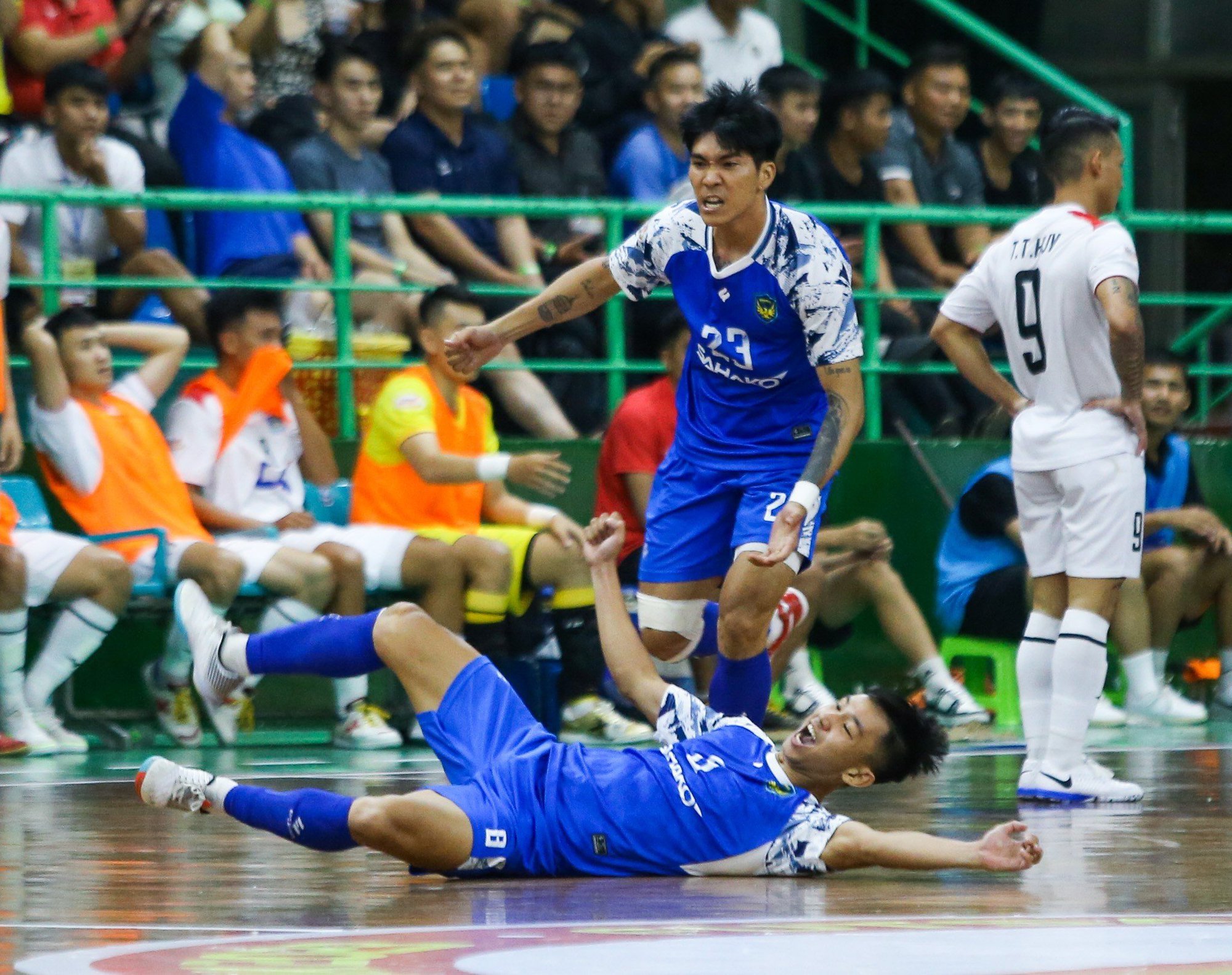 Derby futsal TP HCM: Sahako giành lại 1 điểm trong trận cầu nhiều tranh cãi - Ảnh 6.