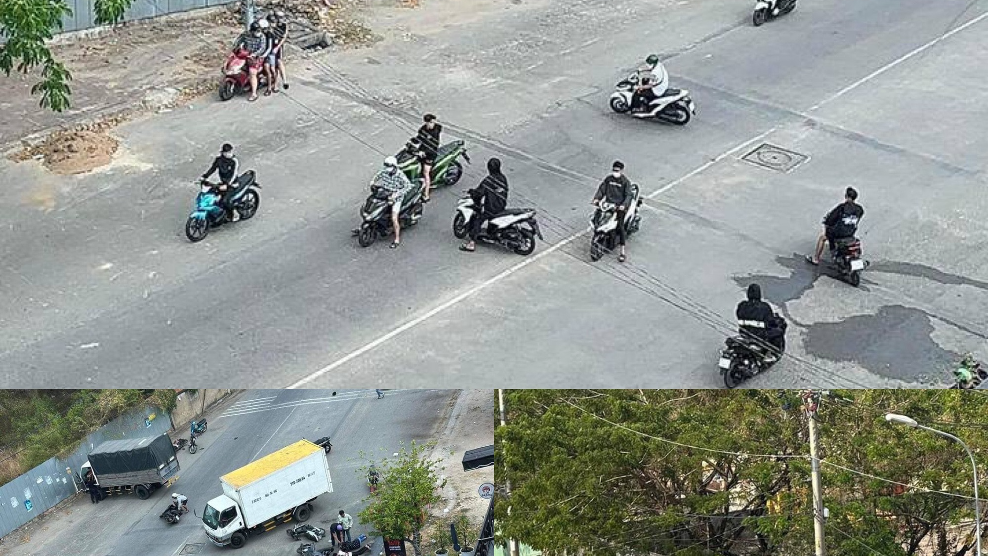 CLIP: Cận cảnh "quái xế" liều mạng phá vòng vây công an