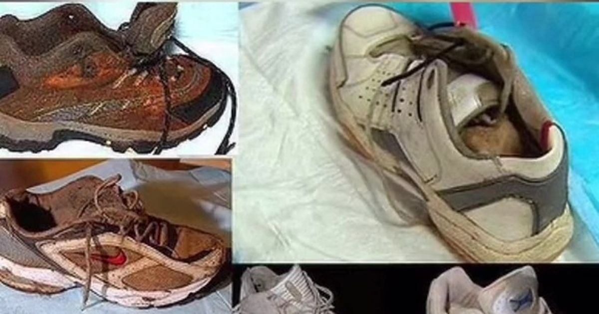 Bí ẩn những bàn chân người mang giày dạt vào bãi biển