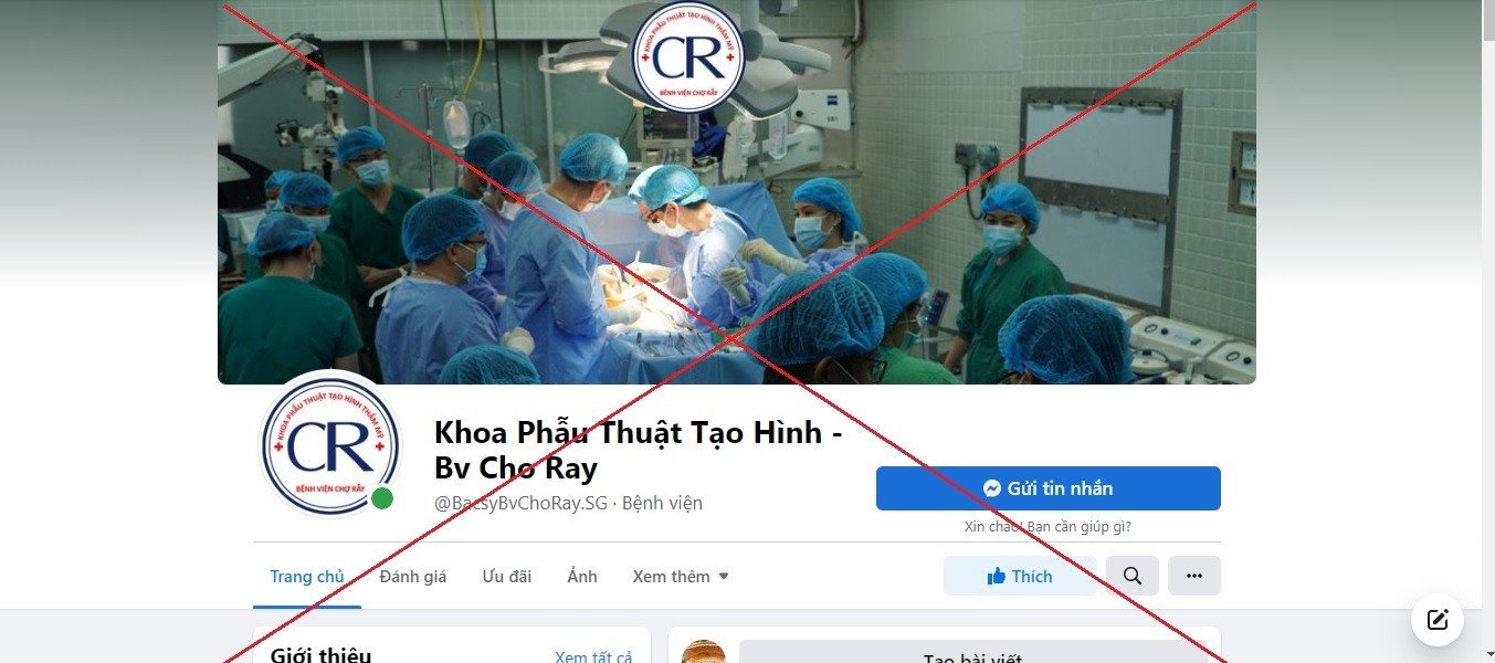 Bệnh viện Chợ Rẫy cảnh báo khẩn bị mạo danh để phẫu thuật thẩm mỹ