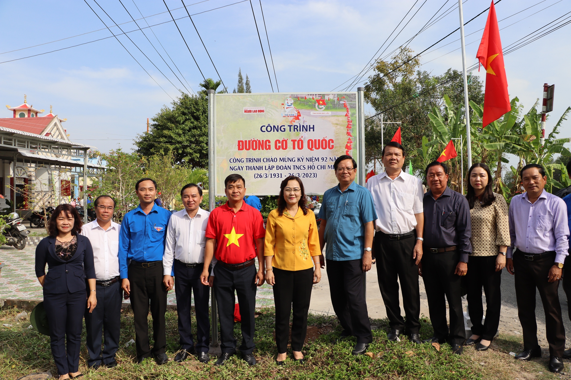 Rực rỡ Đường cờ Tổ quốc tại Bạc Liêu - Ảnh 5.