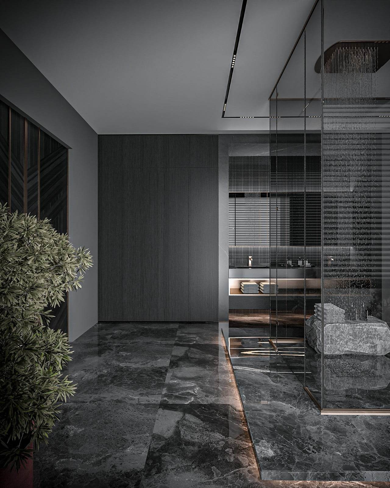 Biệt thự đen huyền bí rộng 650m2 ở Sài Gòn, mang đậm tính nghệ thuật - Ảnh 7.