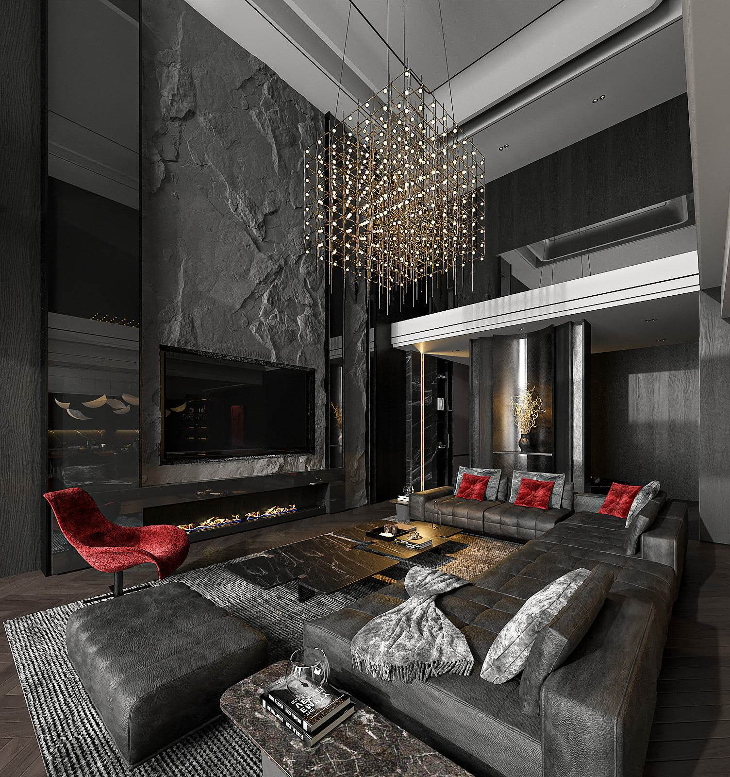 Biệt thự đen huyền bí rộng 650m2 ở Sài Gòn, mang đậm tính nghệ thuật - Ảnh 1.
