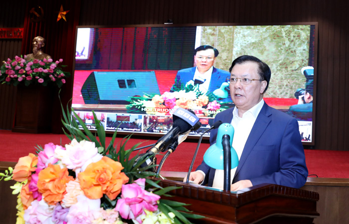 Bí thư Đinh Tiến Dũng: Không thể cứ quanh năm đi dẹp vỉa hè, lòng đường