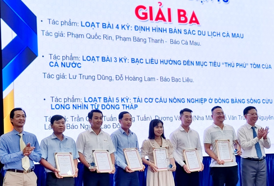 B&aacute;o Người Lao Động đoạt giải B&aacute;o ch&iacute; ĐBSCL - Ảnh 1.