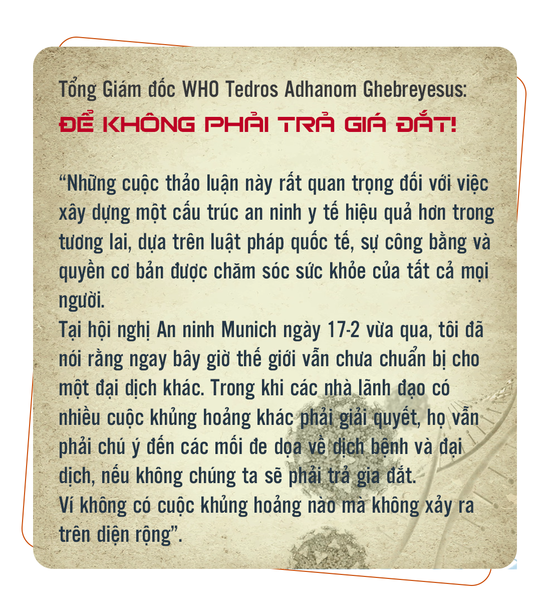 CẢNH BÁO ĐÁNG SỢ VỀ "ĐẠI DỊCH X": "Sát thủ giấu mặt" số 11- Ảnh 12.