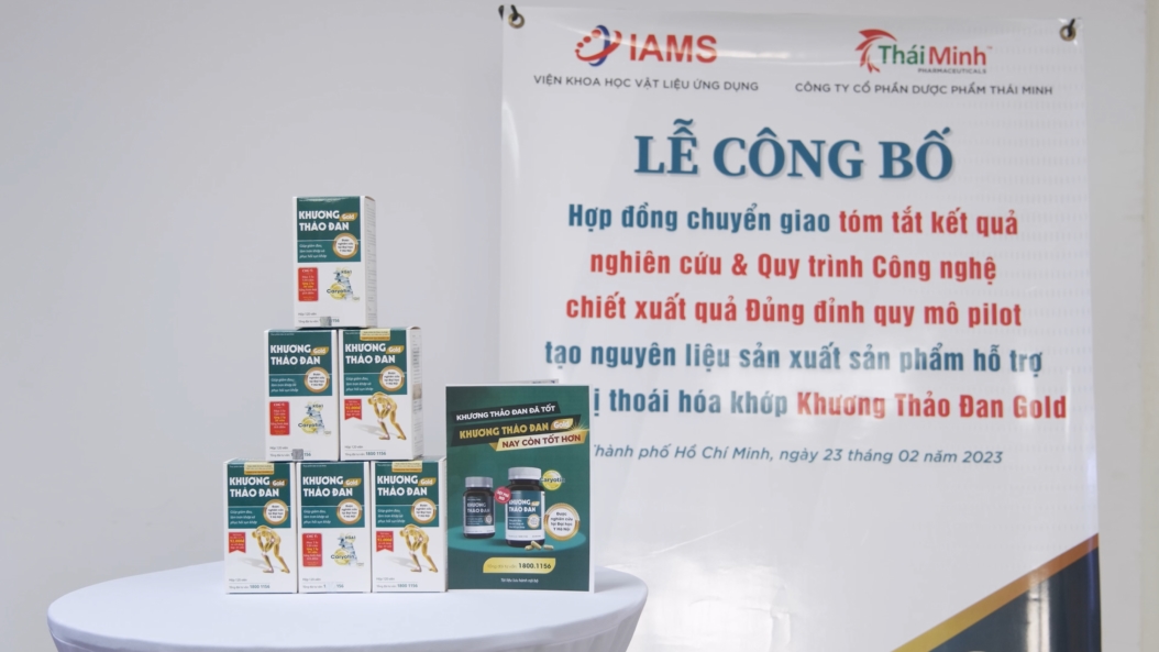 Lễ chuyển giao C&ocirc;ng nghệ ứng dụng chất Caryotin trong c&acirc;y Đủng Đỉnh tạo ra Khương Thảo Đan Gold hỗ trợ điều trị xương khớp - Ảnh 4.