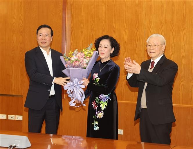 Bà Trương Thị Mai làm Thường trực Ban Bí thư
