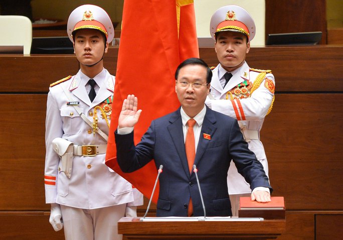 L&atilde;nh đạo c&aacute;c nước v&agrave; tổ chức quốc tế ch&uacute;c mừng Chủ tịch nước V&otilde; Văn Thưởng - Ảnh 1.