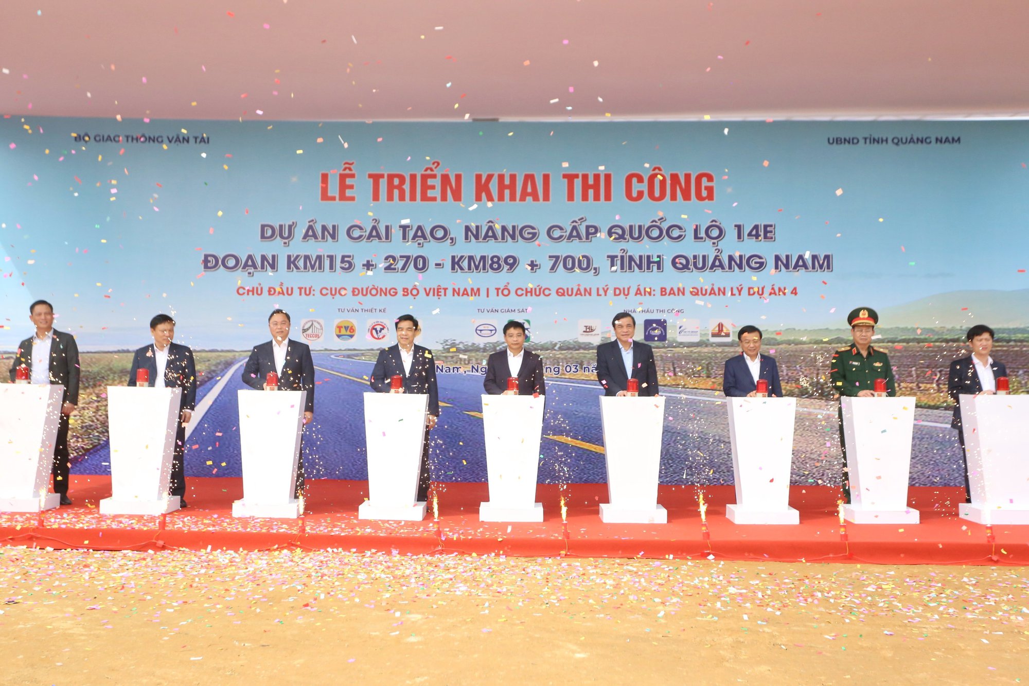 Khởi công nâng cấp, mở rộng tuyến đường hơn 1.800 tỉ đồng tại Quảng Nam