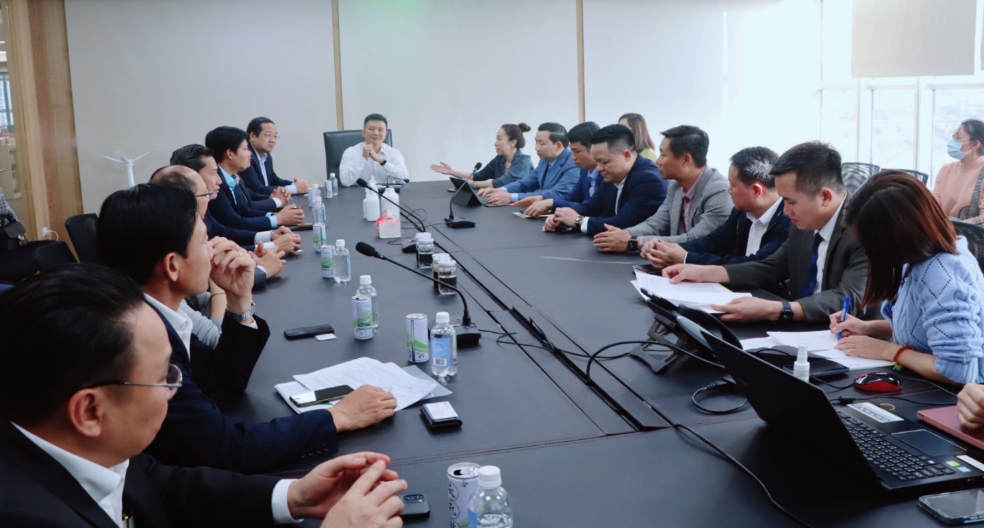 Long An khảo sát, làm việc với các tập đoàn hàng đầu tại Đài Loan ( Trung Quốc )