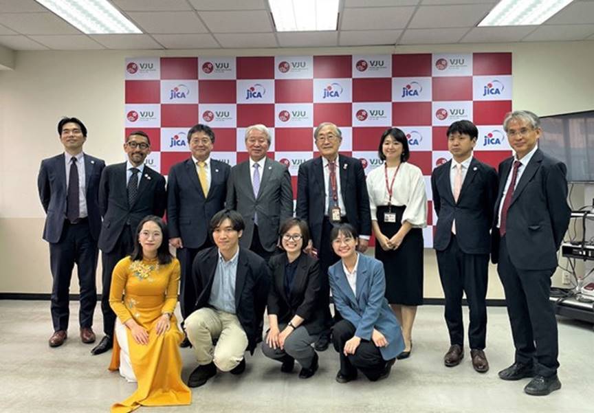 B&agrave;i giảng đặc biệt của Chủ tịch JICA tại H&agrave; Nội - Ảnh 4.