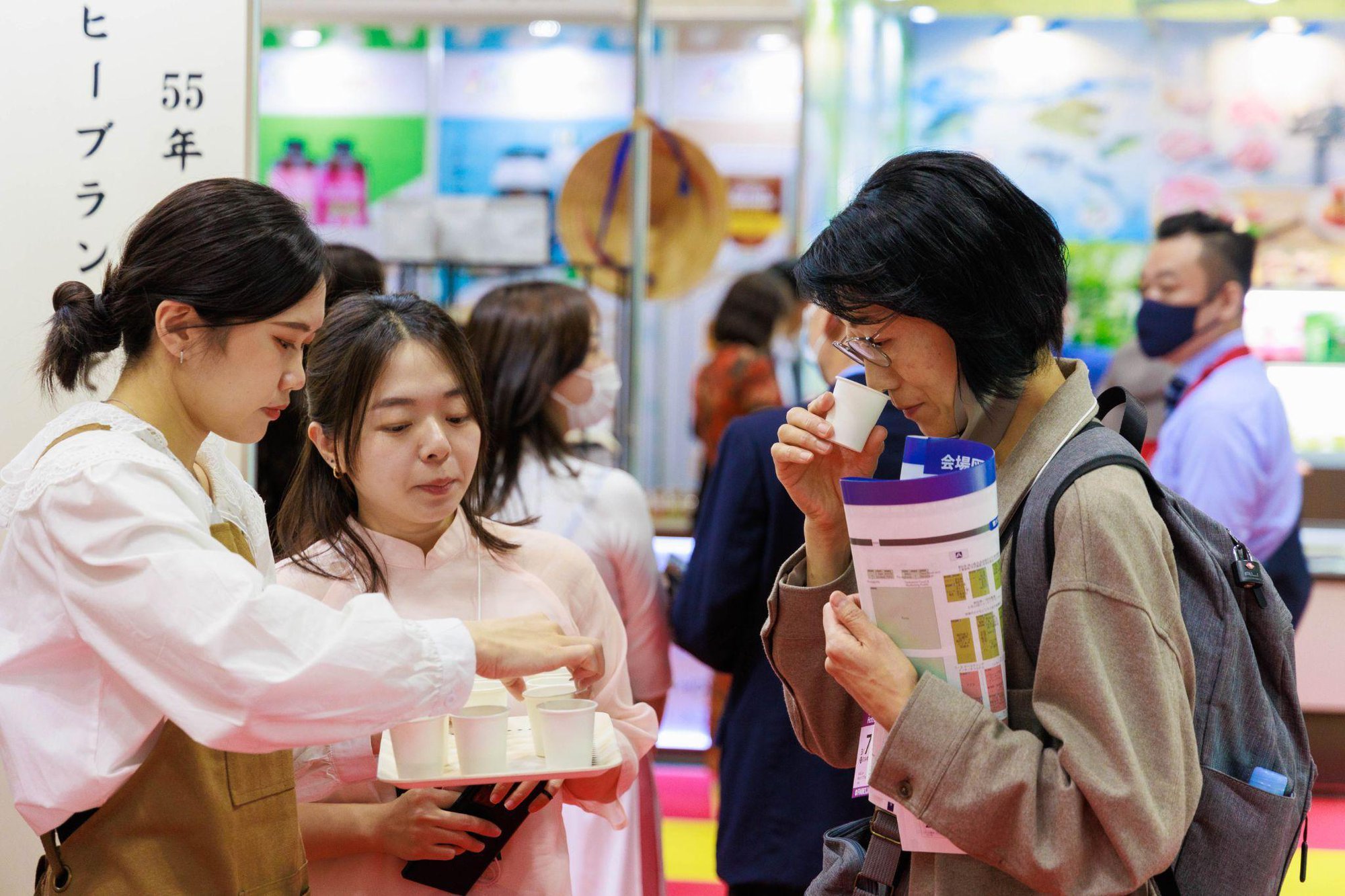 Vinacafé "hớp hồn" người Nhật với tách cà phê chất lượng hảo hạng