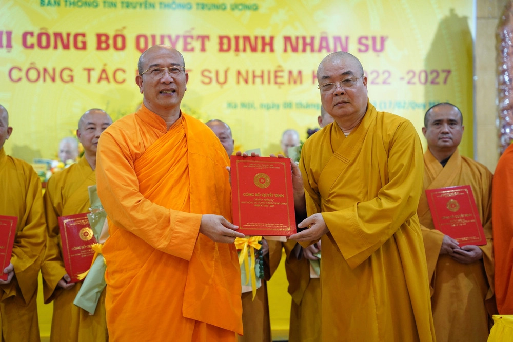 Trụ trì chùa Ba Vàng được bổ nhiệm Phó ban Truyền thông Giáo hội Phật giáo Việt Nam