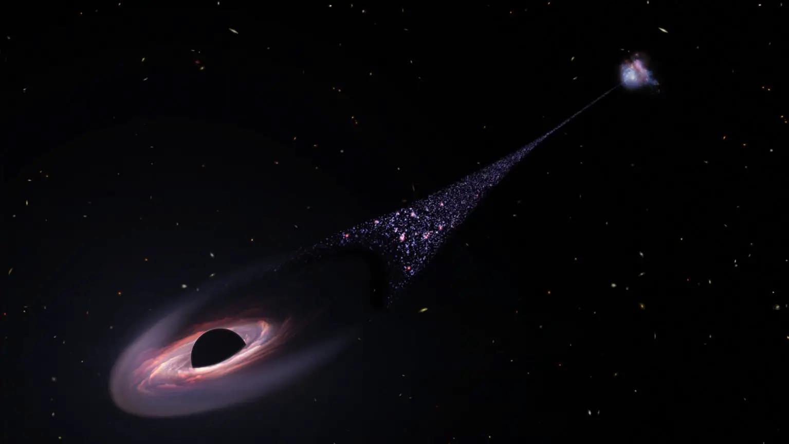 Ảnh sốc NASA: Quái vật bay tự do, đàn con dài 200.000 năm ánh sáng - Ảnh 2.