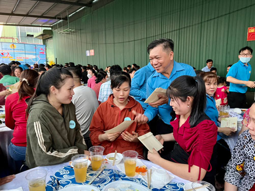 Chăm lo lợi ích đoàn viên - lao động