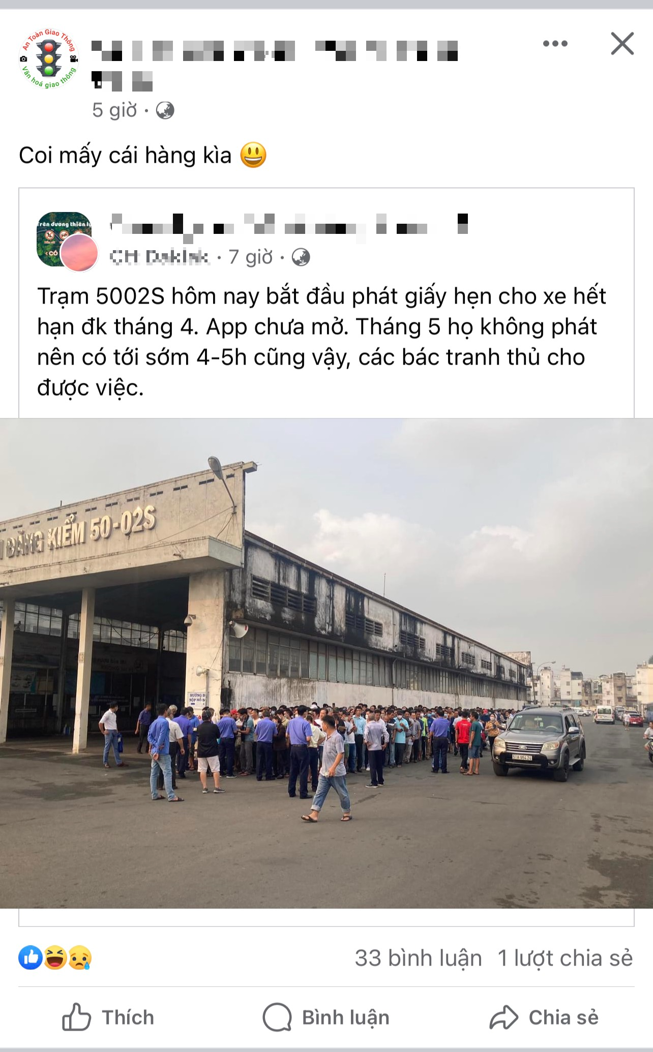 Ngao ng&aacute;n h&igrave;nh ảnh trước trung t&acirc;m đăng kiểm ở TP Thủ Đức - Ảnh 4.