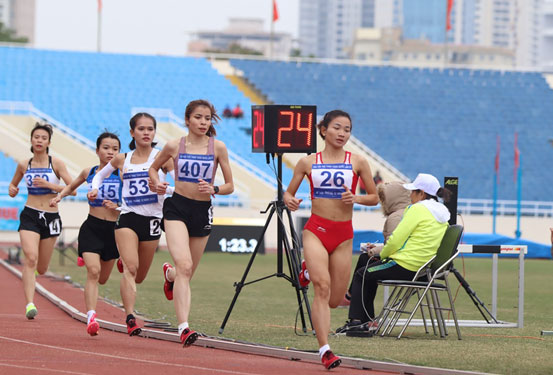 Điền kinh và lịch đấu nhọc nhằn tại SEA Games
