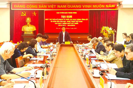 Nhiều hoạt động tổng kết 50 năm nền văn học, nghệ thuật Việt Nam