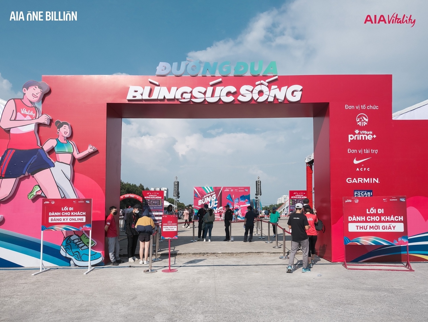 AIA Việt Nam tổ chức &ldquo;Đường đua b&ugrave;ng sức sống&rdquo; tiếp động lực cho một phong c&aacute;ch sống khỏe - Ảnh 1.