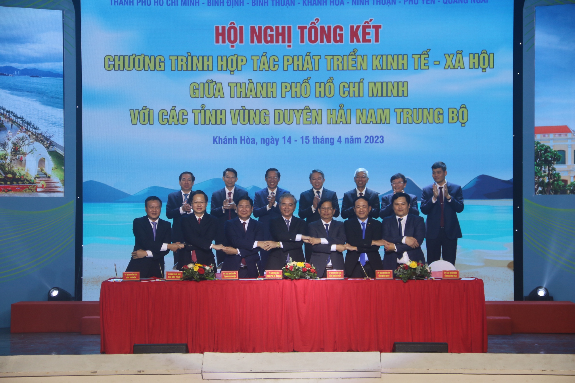 K&yacute; kết hợp t&aacute;c giữa TP HCM với 6 tỉnh duy&ecirc;n hải Nam Trung Bộ - Ảnh 6.