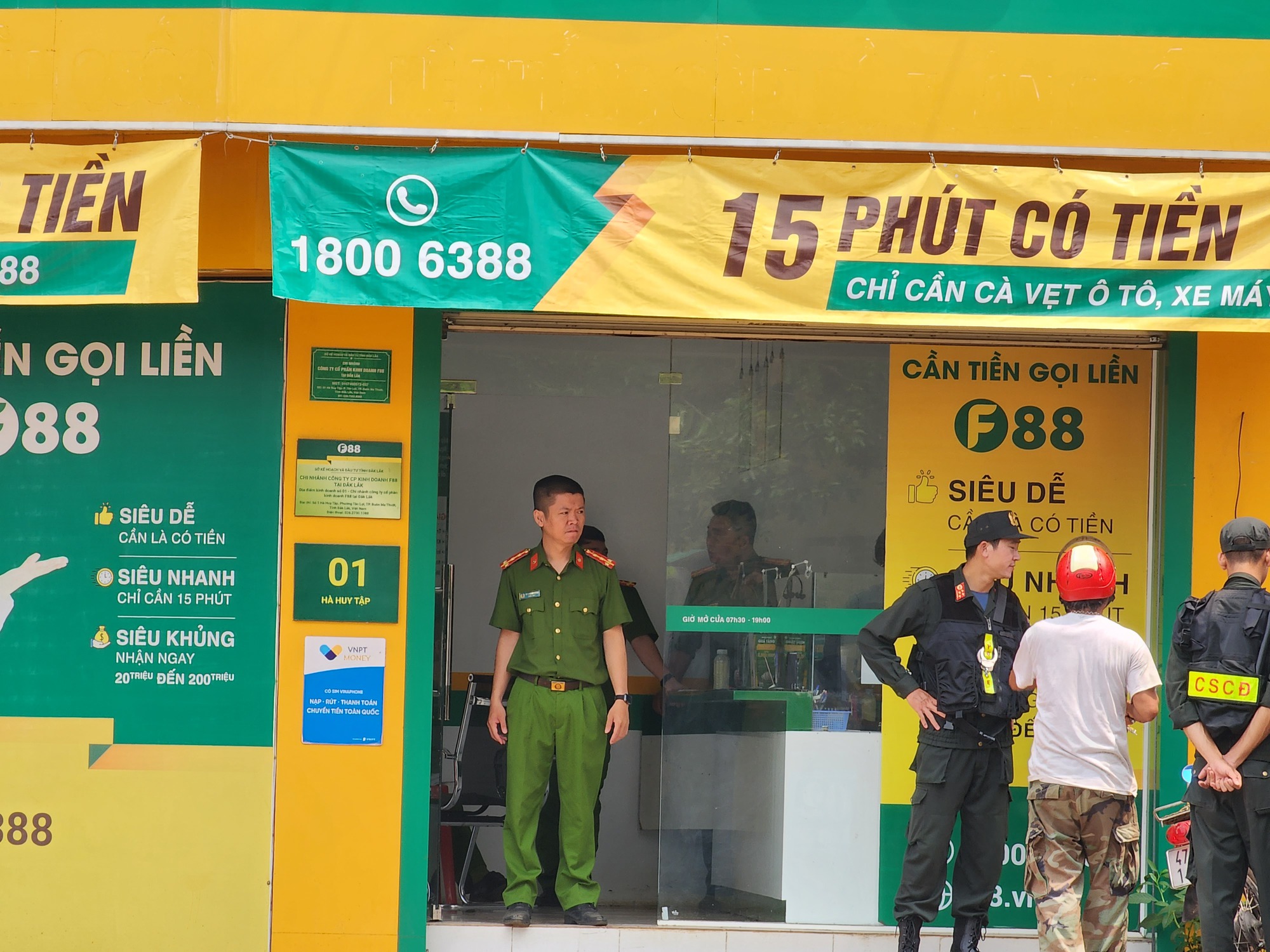 Đắk Lắk: Công an đồng loạt kiểm tra nhiều địa điểm kinh doanh của F88