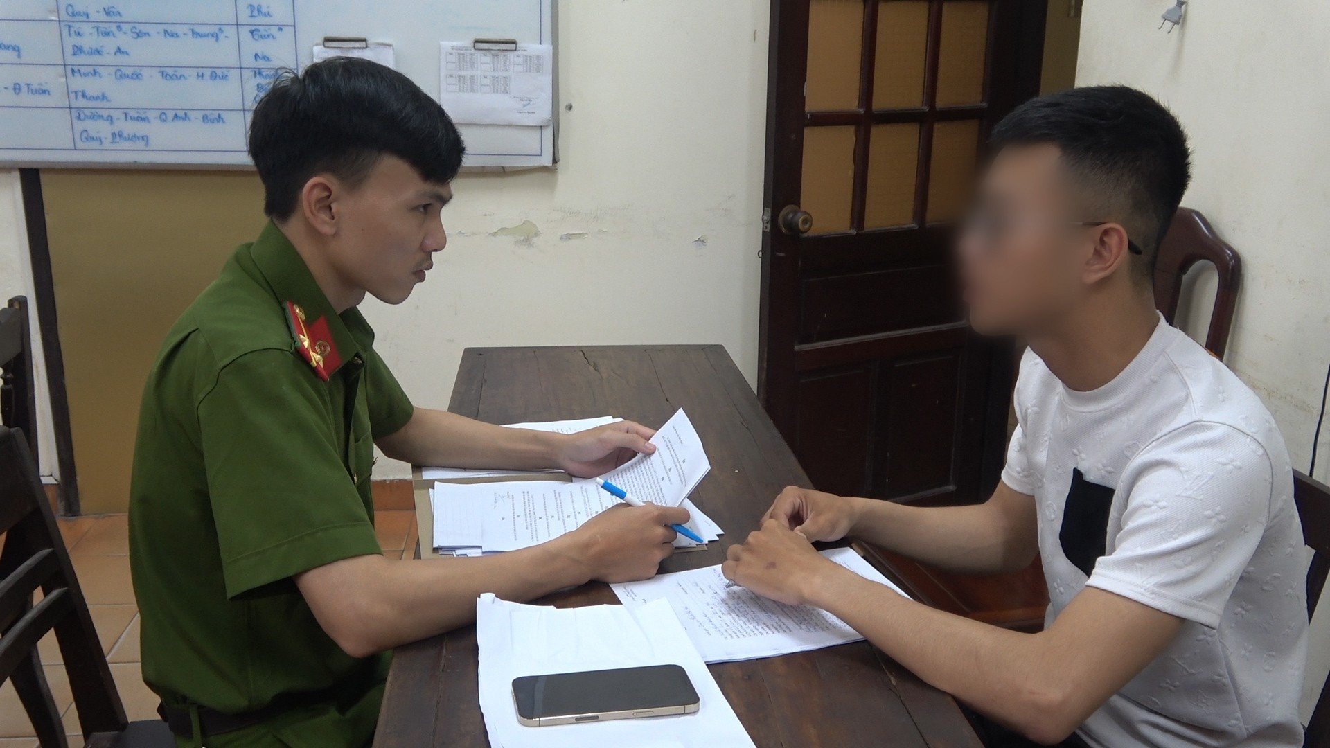 Công an TP Huế đã bắt đối tượng 
Huỳnh Thanh Hoàng Nam