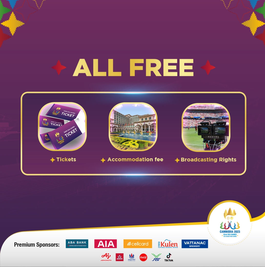 Chủ nh&agrave; Campuchia l&agrave;m điều chưa từng c&oacute; tại SEA Games - Ảnh 1.