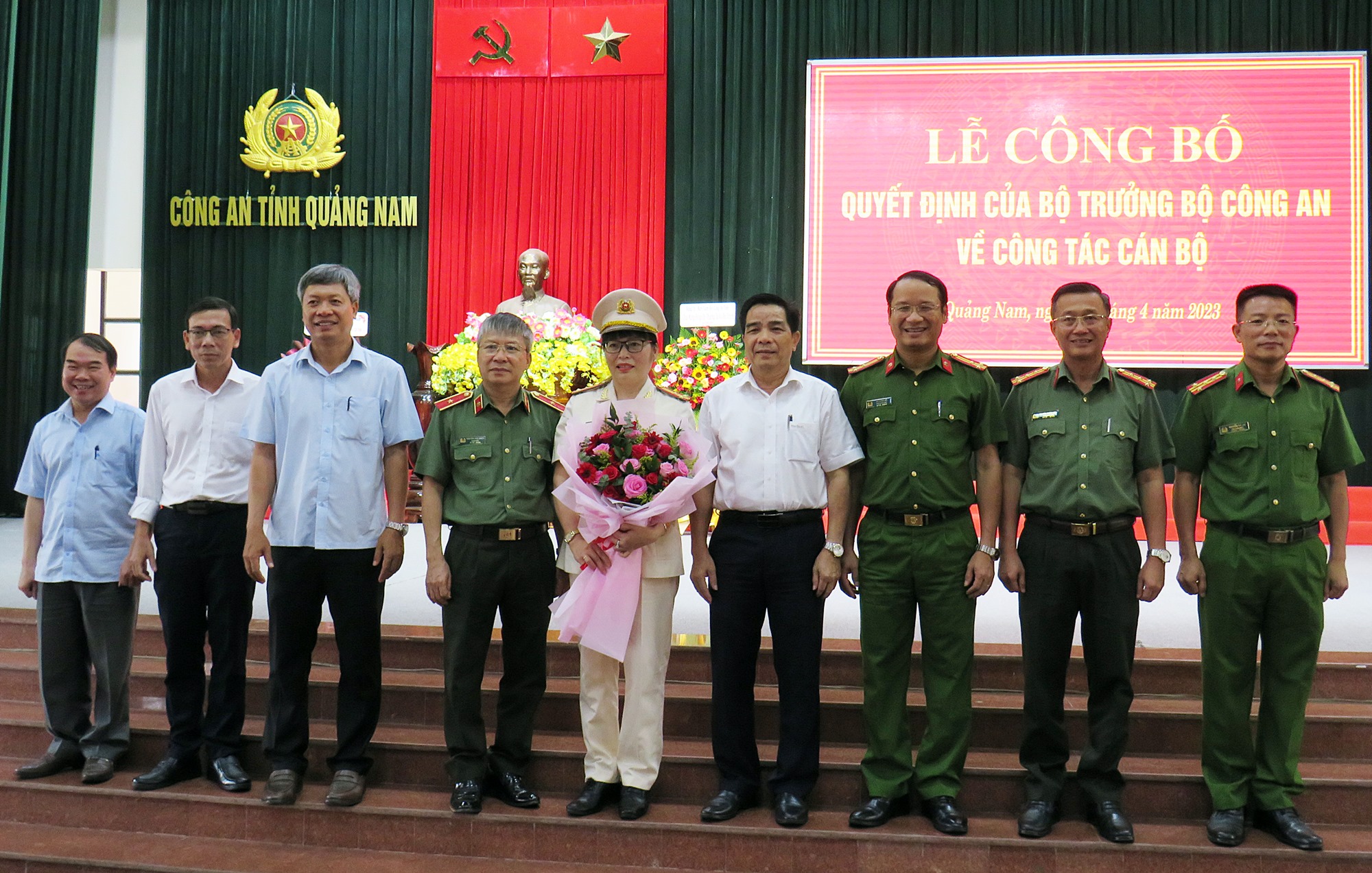 C&ocirc;ng bố quyết định của Bộ trưởng Bộ C&ocirc;ng an về nh&acirc;n sự ở Quảng Nam - Ảnh 3.