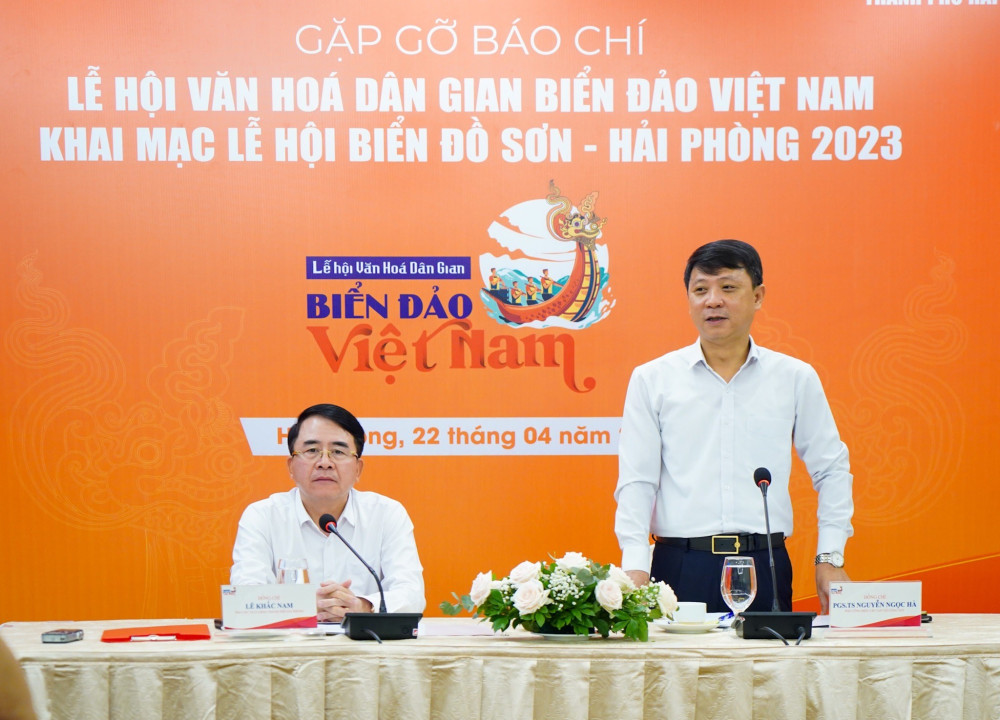 Lễ hội Văn h&oacute;a d&acirc;n gian Biển đảo Việt Nam lần đầu được tổ chức tại Hải Ph&ograve;ng - Ảnh 1.