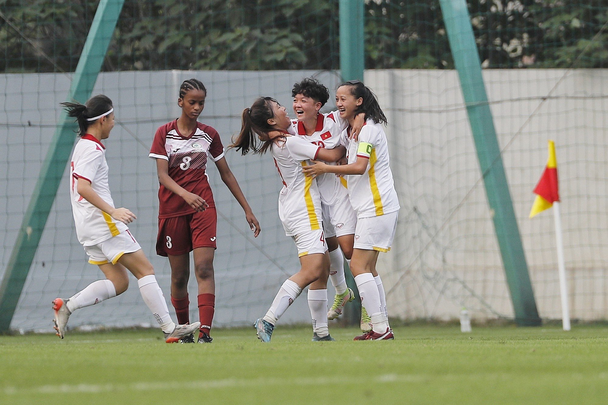 U17 nữ Asian Cup 2023: Tuyển Việt Nam thắng đậm Palestine ng&agrave;y ra qu&acirc;n  - Ảnh 3.