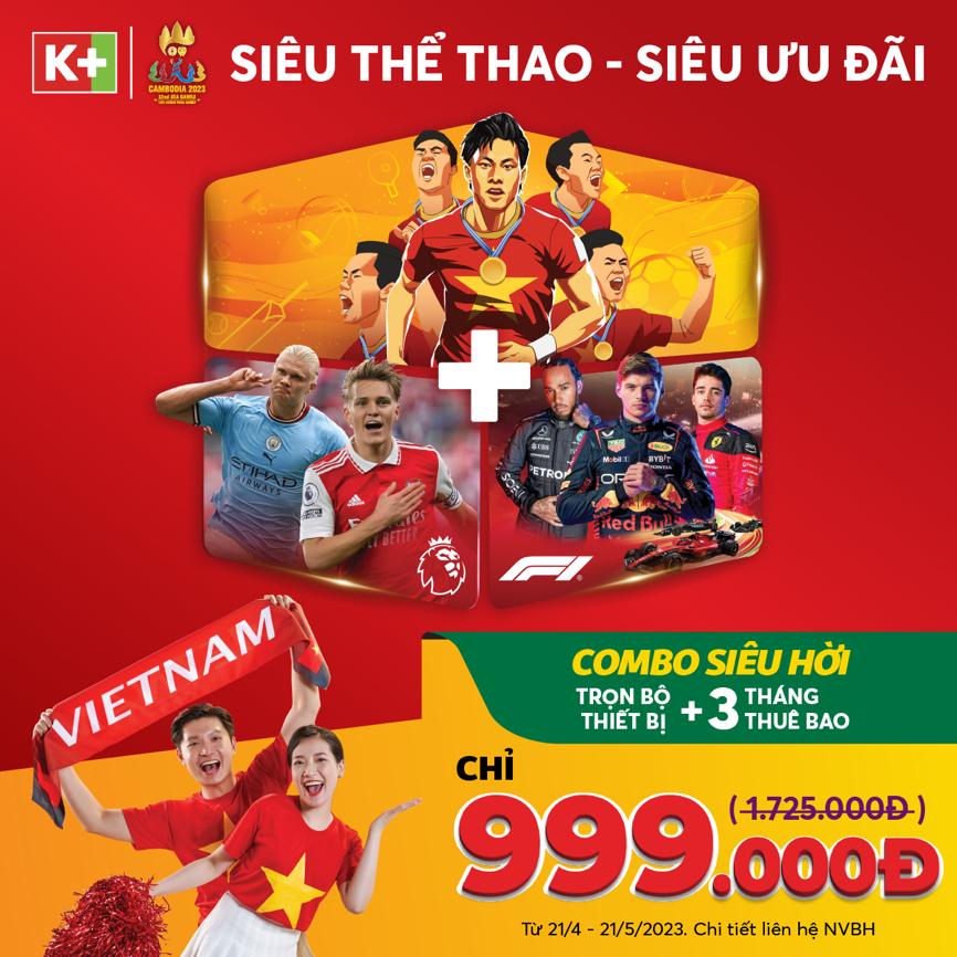 SEA Games 32 cùng loạt chương trình đặc sắc bùng nổ trên K+