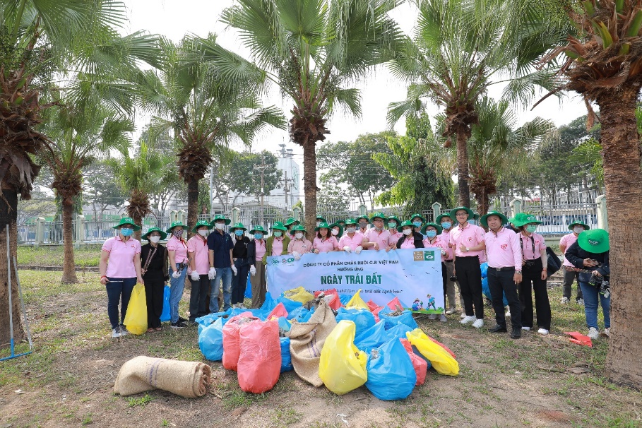 C.P. Việt Nam hưởng ứng “Ngày trái đất năm 2023”