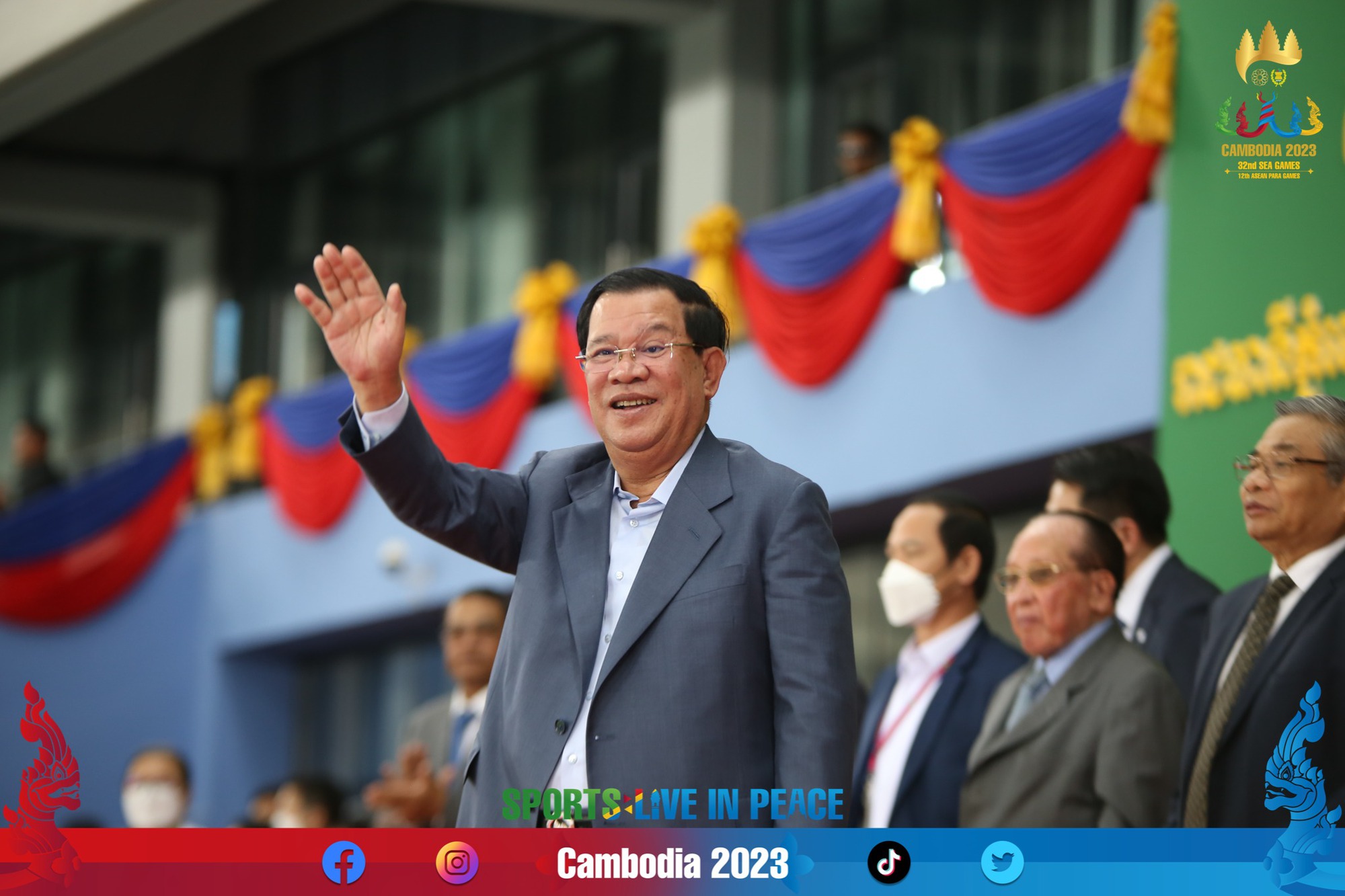Thủ tướng Hun Sen: Chủ nh&agrave; Campuchia chi 131 triệu USD cho SEA Games 2023 - Ảnh 1.